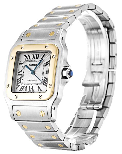 cartier santos chronograph replica|cartier santos 100 price uk.